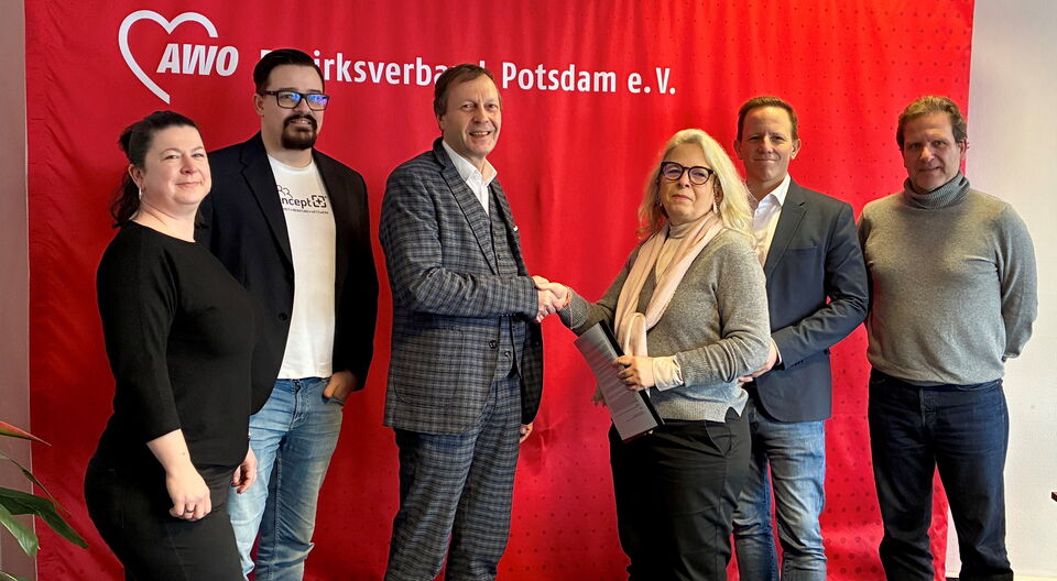 „Starkes Team, starke Pflege“ bei der Potsdamer Arbeiterwohlfahrt